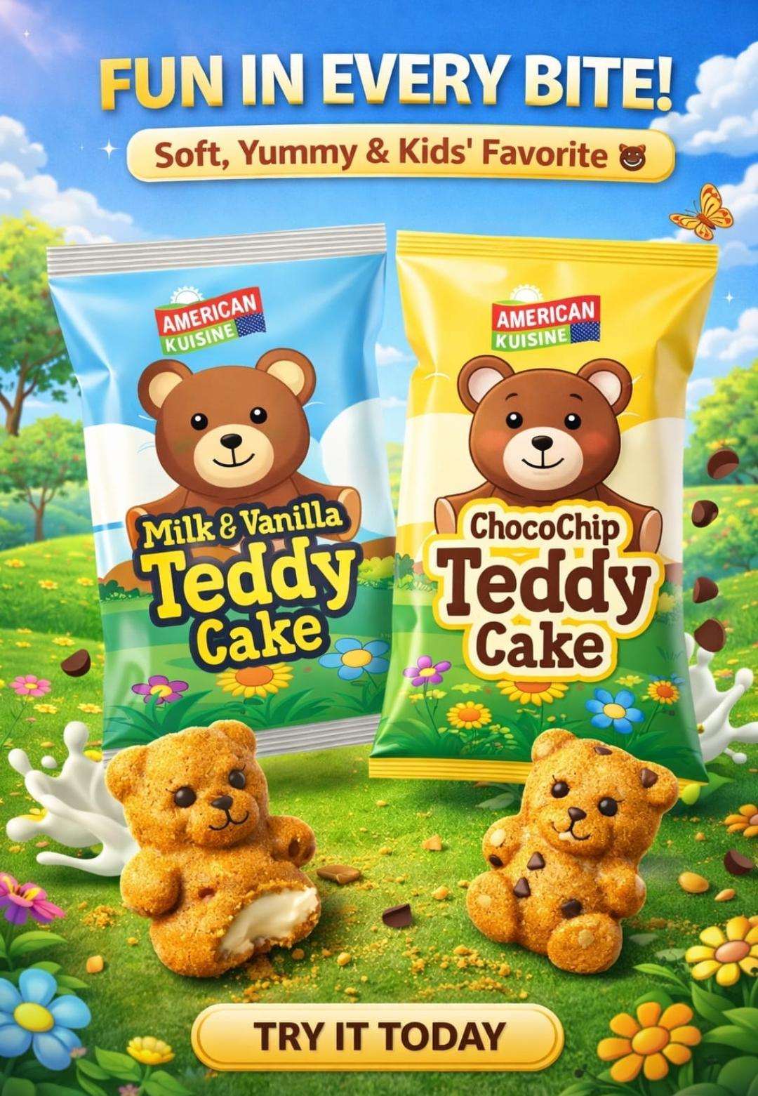 Teddy Cake Fun!