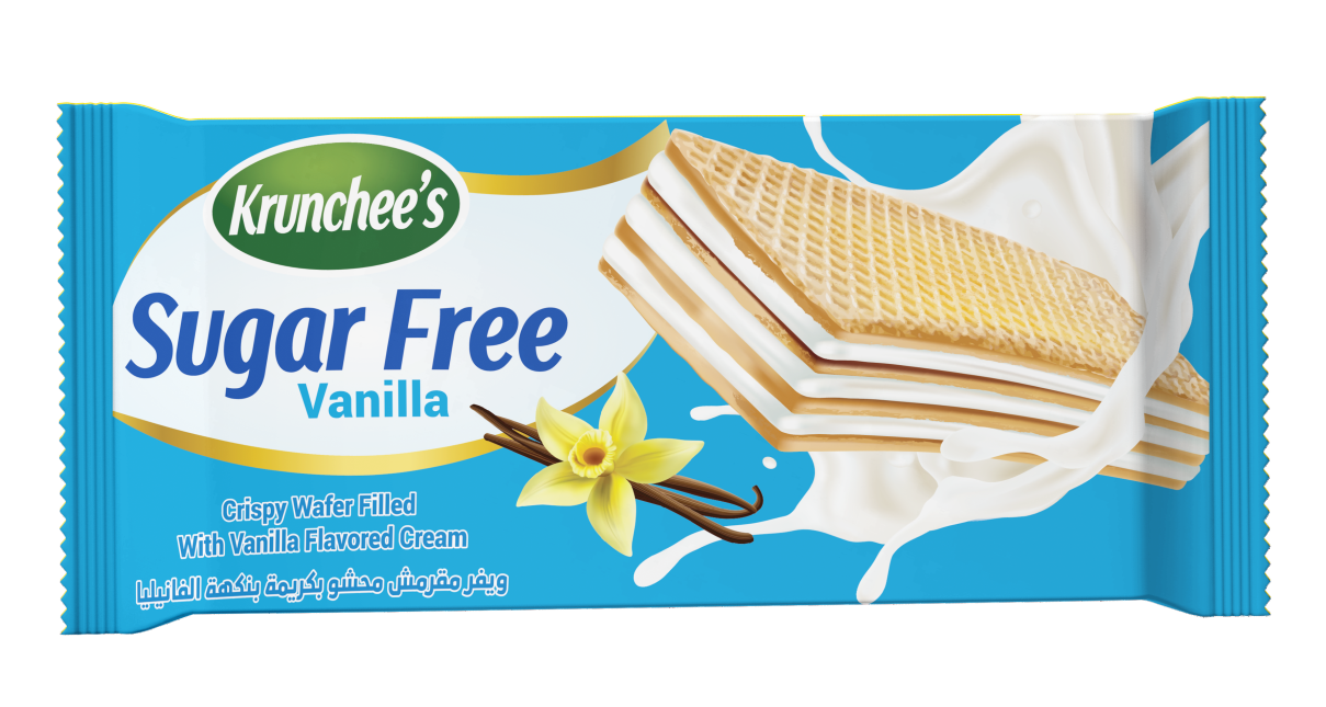 Krunchee's Sugar Free Wafer – Vanilla